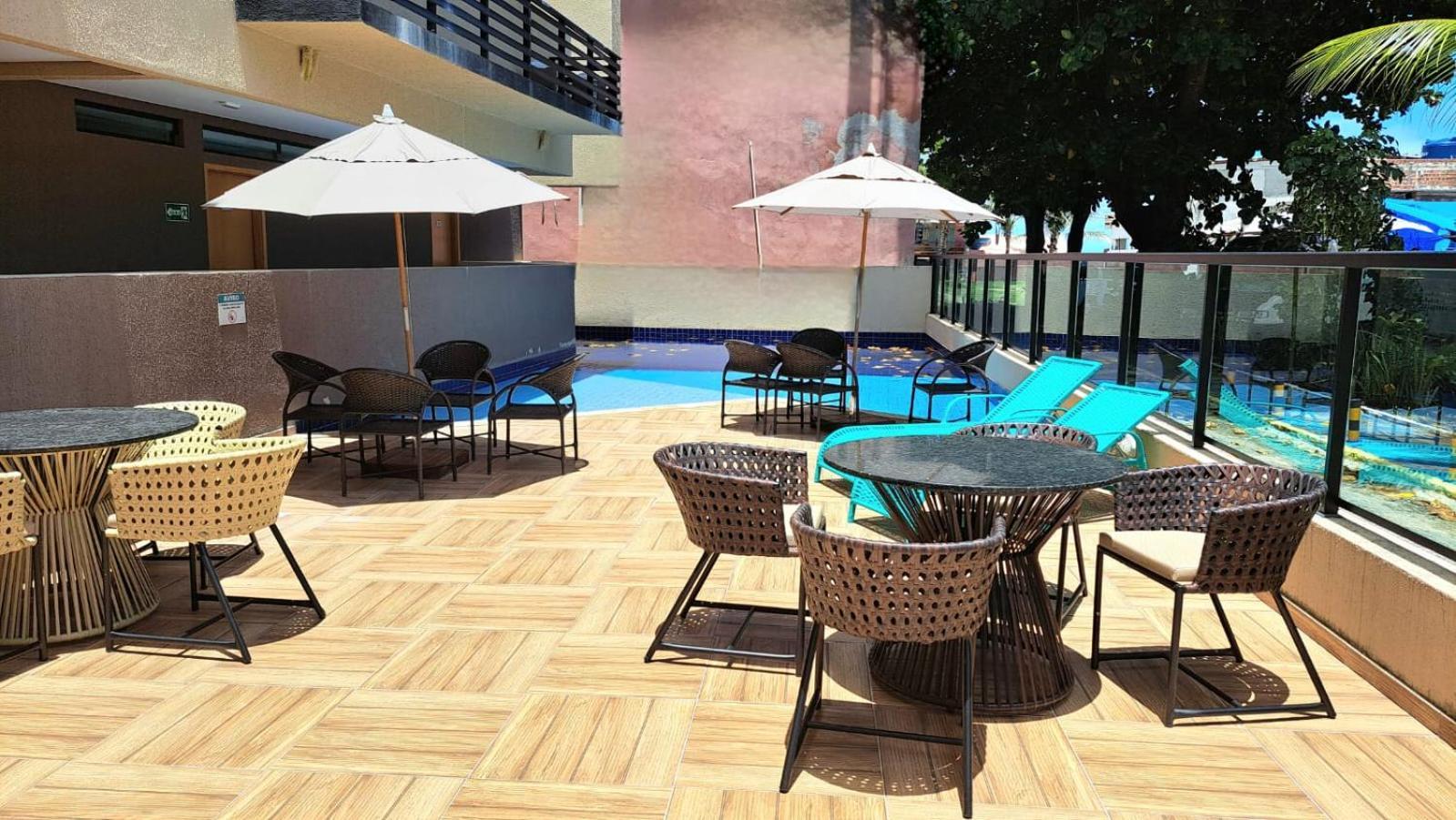 Lindo Flat No Residencial Maraca Beach Porto de Galinhas Bagian luar foto